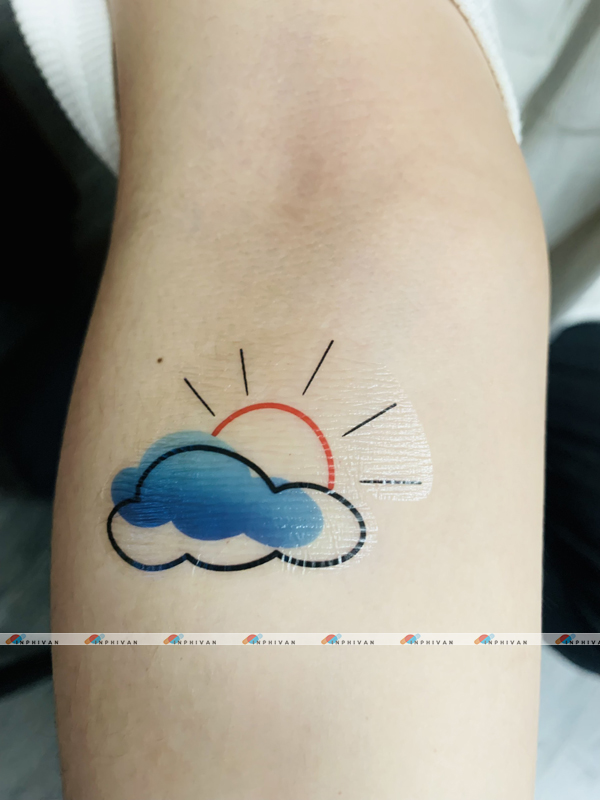 HCM]Combo 2 tấm hình xăm dán tattoo kín tay 17x48cm CÁ CHÉP VÀ RỒNG tuyệt  đẹp | Lazada.vn