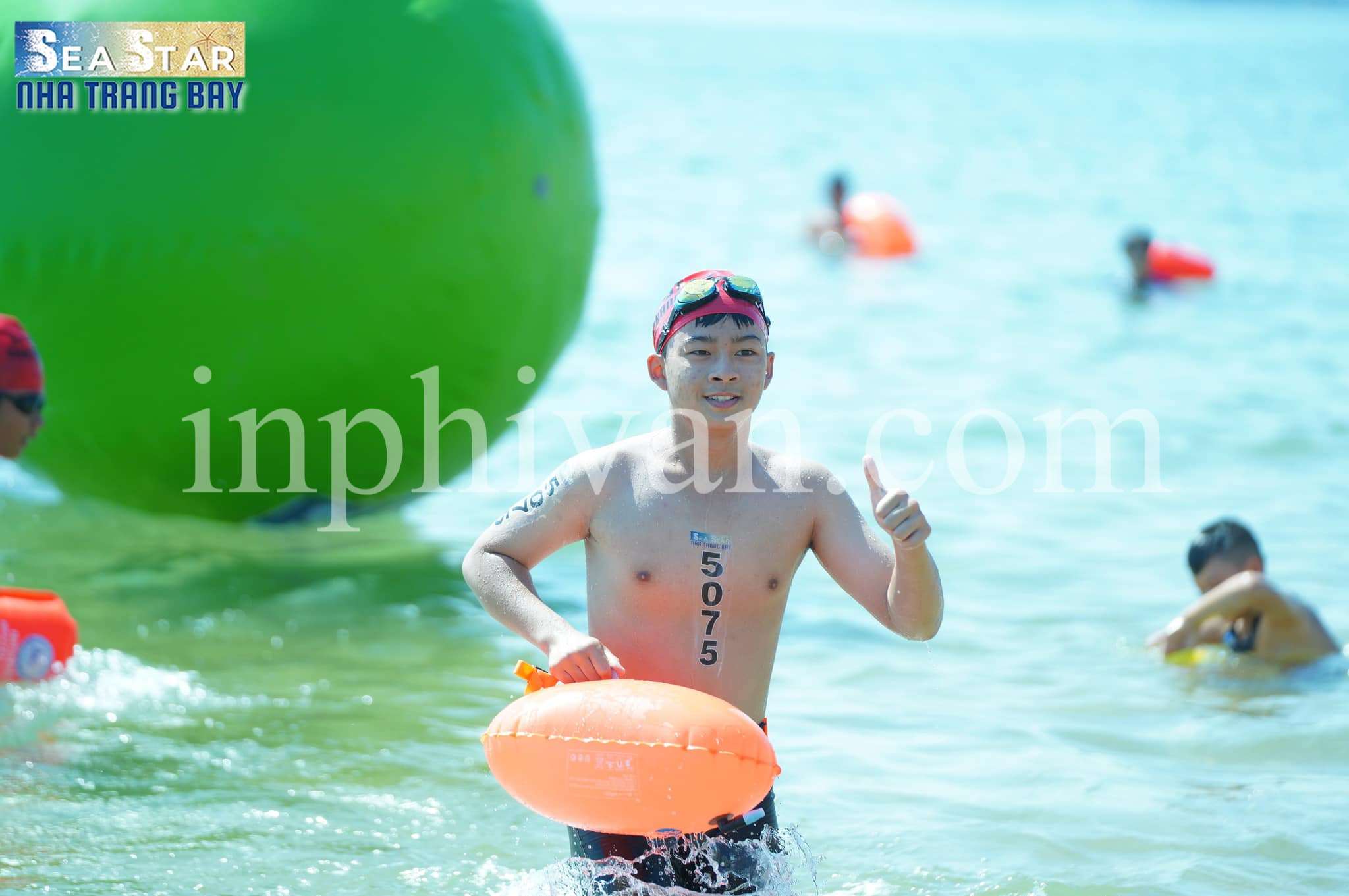 in bib giải bơi in bib giải bơi